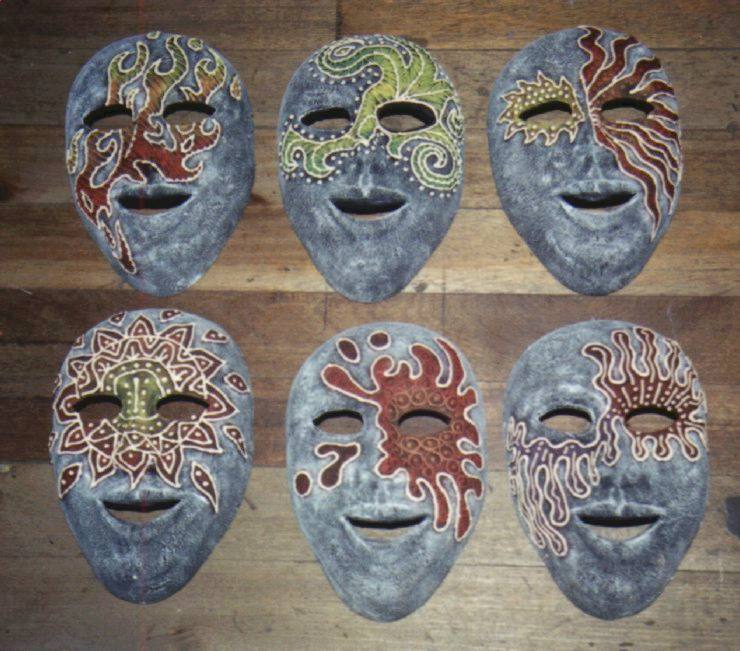 Terra Cotta Masks